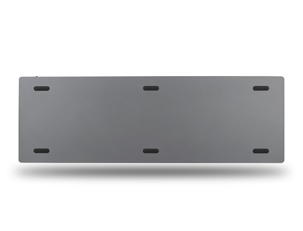 TECLADO NGS FORTUNE MULTIMODE INALAMBRICO 12 TECLAS MULTIMEDIA COLOR ALUMINIO 364X116X14 MM