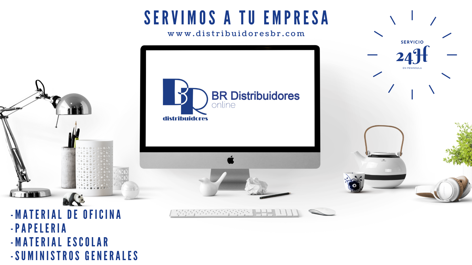 Distribuidores BR, material de oficina, material escolar y papelería.